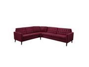 Alderbrook Sectional Sofas French Burgundy