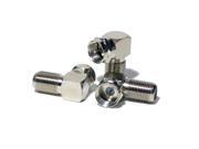 25 x 90 Degree Right Angle F Male Female Connector Adapter