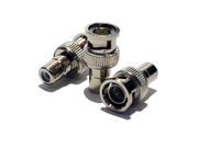 10pcs BNC Male to RCA Female Connector Adapter Coaxial CCTV