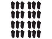 24 Pairs Men s Classic Low Cut Ankle Socks 10 13 9 11 or 7 9 Black or White or Mixed