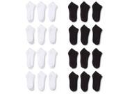 24 Pairs Men s Classic Low Cut Ankle Socks 10 13 9 11 or 7 9 Black or White or Mixed