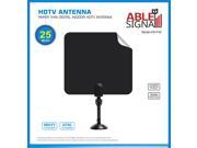 Able Signal INDOOR PAPER THIN FLAT HDTV TV ANTENNA 25 MILES VHF UHF WITH STAND