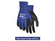 Ultra Tech Tactile Dexterity Work Gloves Blue black X Large 1 Dozen