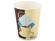 Tuscan Cafe Insulated Paper Hot Cups 12oz White 600 carton
