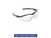 Storm Wraparound Safety Glasses Black Nylon Frame Clear Lens 12 box