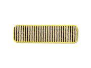Microfiber Scrubber Pad Vertical Polyprolene Stripes 18 Yellow 6 carton