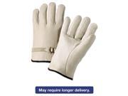ANCHOR BRAND 4100L ANCHOR 6124L LEATHER DRIVERS GLOVES PULL STRAP