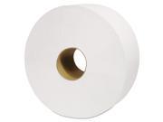 North River Jumbo Roll Tissue 1 Ply White 3 1 2 X 3500 6 Rolls carton