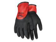 Ninja N96785 Full Nitrile Dip Bnf Gloves Red black Large 1 Dozen