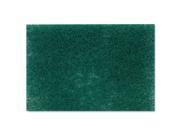 Commercial Heavy Duty Scouring Pad 86 6 X 9 Green 12 pack 3 Packs carton