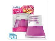 Scented Oil Air Freshener Diffuser Fresh Petals And Peach Pink 2.5oz 6 carton