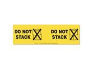 Shipping And Handling Self Adhesive Label 10 1 2 X 3 1 4 Do Not Stack 100 pk