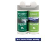 Microburst Duet Refills Alpine Springs mountain Peaks 3oz 4 carton