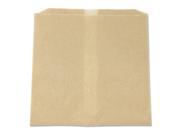 Waxed Napkin Receptacle Liners 7 3 4 X 10 1 2 X 8 1 2 Brown 500 case