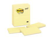 Original Pads In Canary Yellow 3 X 5 100 Sheet 12 pack