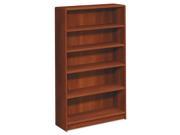 HON HON1895CO 1890 Series Bookcase Five Shelf 36w x 11 1 2d x 60 1 8h Cognac