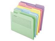 Printed Notes Folders 1 3 Cut Top Tab Letter Assorted 30 pack