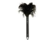Retractable Feather Duster Black Plastic Handle Extends 9 to 14