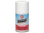 Metered Concentrated Room Deodorant Country Berry Scent 7oz Aerosol 12 ct