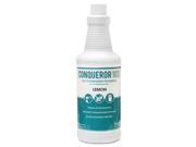 Conqueror 103 Odor Counteractant Concentrate Lemon 32oz Bottle 12 carton