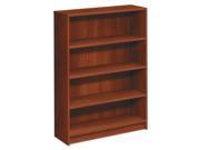 HON HON1874CO 1870 Series Bookcase Four Shelf 36w x 11 1 2d x 48 3 4h Cognac