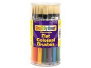 Colossal Brush Natural Bristle Flat 30 set