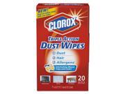 Clorox White Dust Cloth 7 x 8 1 2 10 PK 31313