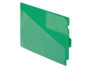 End Tab Poly Out Guides Center out Tab Letter Green 50 box
