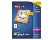 Shipping Labels With Trueblock Technology Laser 5 1 2 X 8 1 2 White 500 box