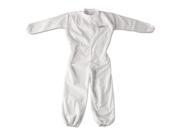 A20 Breathable Particle Protection Coveralls Zip Closure X Large White