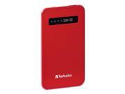Verbatim Ultra-Slim Power Pack, 98453, USB, 4200mAh, Red, TAA Verbatim Ultra-Slim Power Pack, 98453, USB, 4200mAh, Red, TAA