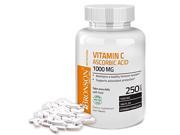 Bronson Vitamin C 1000 mg Premium Non GMO Ascorbic Acid 250 Tablets