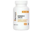 Bronson Vitamin E 1000 IU 250 Softgels