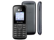 LG B220 Unlocked Only 2G GSM Quad Band Dual SIM Phone BLACK