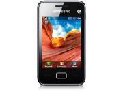 Samsung Galaxy Star 3 S5220 Single SIM Euro Version 2G Phone Black 3 LCD Screen [Small Compact Cellphone Device]