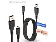 T Power 6.6 ft Long Cable for AT T Sharp FX Plus Sony Xperia GE Camera Google Samsung Galaxy Nexus Kobo eReader Tablet Vox Replacement Spare Power Cord