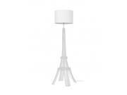 Euro Style Collection Paris Eiffel Tower Metal Body Floor Lamp White