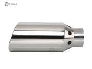 Fedar Exhaust Tip 4 Inlet 6 Outlet 15 Long Rolled End Angle Cut Intercooled