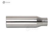 Fedar Exhaust Tip 2.5 Inlet 3.5 Outlet 12 Long Rolled Flat End