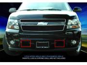 Fedar Tow Hook Billet Grille For 2007 2014 Chevy Avalanche Suburban Tahoe Tow Hook Black