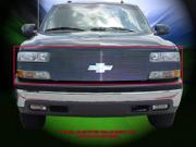 Fedar Main Upper Billet Grille For 1999 2002 Chevy Silverado 2000 2006 Suburban Tahoe Full Face Polished