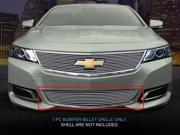 Fedar Lower Bumper Billet Grille For 2014 2016 Chevy Impala Polished