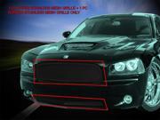 Fedar Billet Grille Combo For 2005-2010 Dodge Charger - Black Fedar Billet Grille Combo For 2005-2010 Dodge Charger - Black