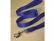 Hamilton Pet Company Single Thick Nylon Lead Blue .75 X 6 SLT 6BL