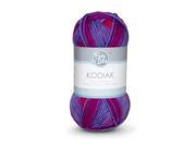 Fair Isle Kodiak Medium Weight Single Ply Yarn Space Dye Meadow Bloom