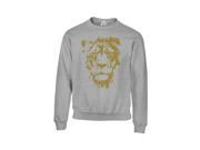 Shop4Ever Youth Gold Lion Wildlife King of the Jungle Youth Crewneck Sweatshirt X-Large Sports Grey Shop4Ever Youth Gold Lion Wildlife King of the Jungle Youth Crewneck Sweatshirt X-Large Sports Grey