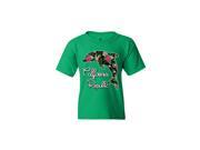 Shop4Ever Youth Cali Floral Dolphin California Graphic Youth T-Shirt X-Small Irish Green Shop4Ever Youth Cali Floral Dolphin California Graphic Youth T-Shirt X-Small Irish Green