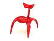 Take a Seat Racing Red Chair Resin Mint in Box