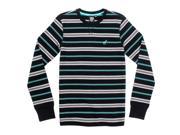 LRG Mens RC Striped Thermal Sweater Sweatshirt
