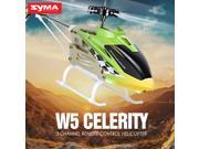 Syma W5 3 Channel Drone Mini RC Helicopter with Gyro for Kids Toys Gift 3CH Green